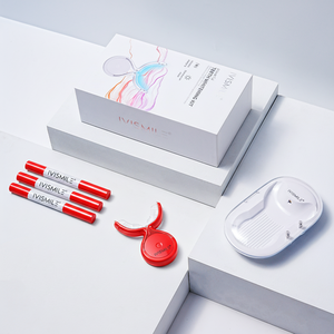 Nouveau kit <span class=keywords><strong>de</strong></span> blanchiment dentaire <span class=keywords><strong>sans</strong></span> <span class=keywords><strong>fil</strong></span> personnalisé <span class=keywords><strong>avec</strong></span> mode <span class=keywords><strong>de</strong></span> <span class=keywords><strong>stérilisation</strong></span> <span class=keywords><strong>UV</strong></span>, lumière bleue/rouge froide et étui <span class=keywords><strong>de</strong></span> voyage stérilisant - Product Image 1