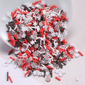 CHENXI Arcilla Polimérica, Mezcla de Rebanadas de Girasol y Abeja, Confeti de Amor, Figuritas Navideñas Personalizadas, Manualidades DIY - Product Image 4