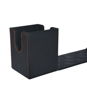 Boîte à bijoux magnétique en papier de style classique, premium, brillante, carrée, pliable, multifonctionnelle, pour plus de 100 cartes - Product Image 5