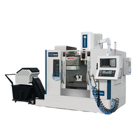 Centres d'usinage CNC à colonne horizontale à guidage linéaire, 3 axes, Fanuc, simple, automatique, BT50, GRM-1250HP, personnalisés en usine