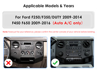 Radio con Pantalla Táctil Android de 9.7 Pulgadas CARUPEZ para Ford F250/F350/Duty/F450/F650 2009-2016, GPS, Cámara de Reversa, 1 Año de Garantía, 8 Núcleos, 7862S, Tarjeta SD