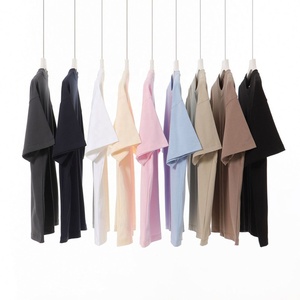 เสื้อยืดแขนสั้นคอตตอนแท้ 280 กรัม ดีไซน์ใหญ่ ทรงหลวม แบรนด์แฟชั่นผู้ชาย สีขาวล้วน ขายส่ง - Product Image 4