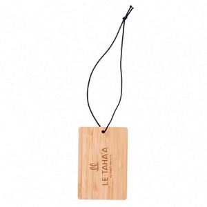 Hot Sale Custom Personalized <b>Gift</b> Bamboo Luggage Tag for Travel - Product Image 2