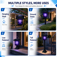 Lampe anti-moustiques électrique solaire en gros - Utilisation extérieure, étanche, décorative pour balcon/cour