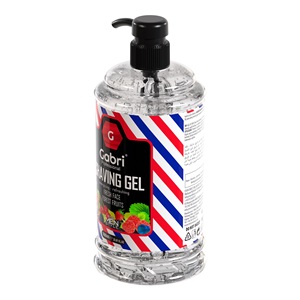 Gel de Afeitar Profesional Gabri, Hidratante Efectivo, Sin Espuma, Aroma a Frutas del Bosque, 1000 ml, Portátil, para Barbería - Product Image 2