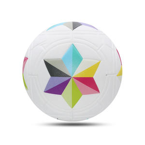 Balón de fútbol de tamaño 5 personalizado profesional cosido a máquina con material de TPU duradero - Product Image 4