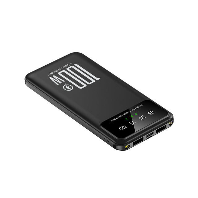 High Capacity 20000mAh Power Bank 100w PD 22.5W Fast Charging USB-C Output Universal Portable Charger 10000mAh