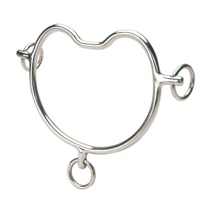 Universal German Silver Mouthpiece Horse Bit – Gag Bit Style, Metal Tack, UK Made
