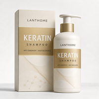 Shampooing à la kératine anti-pelliculaire pour la repousse des cheveux, formule douce, usage quotidien, sans sulfate, mousse riche, pour usage en salon, vente directe fabricant