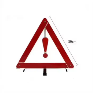 Triángulo de Advertencia Reflectante de Alta Visibilidad para Averías de Automóviles, Herramientas de Seguridad de Emergencia para Automóviles - Product Image 2
