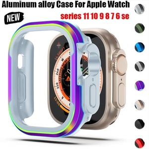 Carcasa Metálica + Protector de TPU para <span class=keywords><strong>Apple</strong></span> <span class=keywords><strong>Watch</strong></span> 10 de 46 mm, Accesorios para <span class=keywords><strong>Correa</strong></span>, Protector de Pantalla para Pulsera, Funda para iWatch <span class=keywords><strong>Serie</strong></span> 10 de 42 mm - Product Image 1