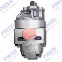 Pompe à engrenages hydraulique PINSN 705-52-40100 pour bulldozer D375A-2/D375A-5 en alliage d'aluminium, garantie d'un an (SAR140+71)