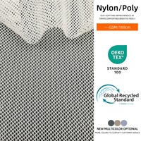Tissu en maille extensible et ajouré 88% nylon + 12% élasthanne pour sous-vêtements et caleçons sexy, tissu en maille polyester nylon élasthanne