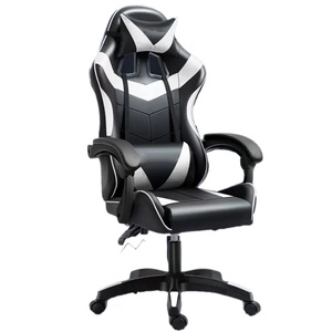 Silla Gamer de Acero Inoxidable con Giro de 360 Grados, Diseño Ergonómico, Ajustable en Altura con Elevación a Gas de 3 Etapas, Estilo Moderno para Oficina en Casa - Product Image 1