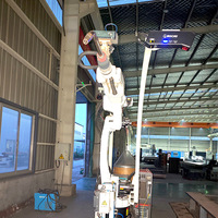 Bras de soudage robotisé 6 axes Raintech, robot de soudage à l'arc immergé intelligent avec suivi automatique des coutures pour structures en acier