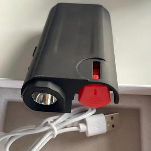 New Black Olympian <b>Rechargeable</b> UV Tactical <b>Flashlight</b> Bear Repellent Spray White Light Self Defense Promotional Household - Product Image 3