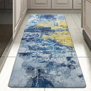 Nouveau tapis de porte abstrait en PVC, rectangulaire, 8 mm, antidérapant, imperméable, pour usage domestique, facile à nettoyer, entretien facile, Sa22Sa23Sa24Sa25Sa26 - Product Image 2