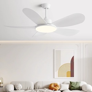 Ceiling Fan Light With Led Integrated Modern Minimalist Inverter For Bedroom Living Room Home Use Fixed Blade 5 Year Warranty - Product Image 3