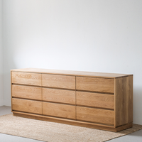 Table de toilette en bois massif avec tiroirs, armoire de rangement d'angle moderne et minimaliste pour chambre à coucher