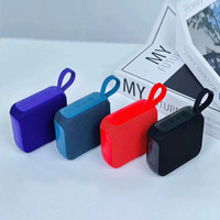 Altavoz Inalámbrico Portátil Mini para Coche, con Subwoofer de Alta Calidad de 5W, RGB, Diseño de Ladrillo de Oro Musical, Gran Venta