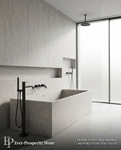 <span class=keywords><strong>Dalle</strong></span> de marbre gris californien Ever-Prosperity, polie, moderne, pour salon, découpée sur mesure, vente en gros, directement de l'usine, lampe en marbre - Product Image 2