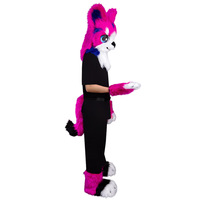 Accessoire de tête en peluche pour déguisement d'anime japonais transfrontalier, Halloween, Noël, animaux (chien, loup), cosplay et jeu de rôle