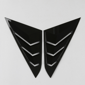 ช่องระบายอากาศหลังรถยนต์สำหรับ Toyota Yaris <span class=keywords><strong>Ativ</strong></span>/Vios ปี <span class=keywords><strong>2023</strong></span> 2024 2025 ลายคาร์บอนไฟเบอร์  ฝาครอบช่องระบายอากาศด้านข้าง สีดำเงา - Product Image 2