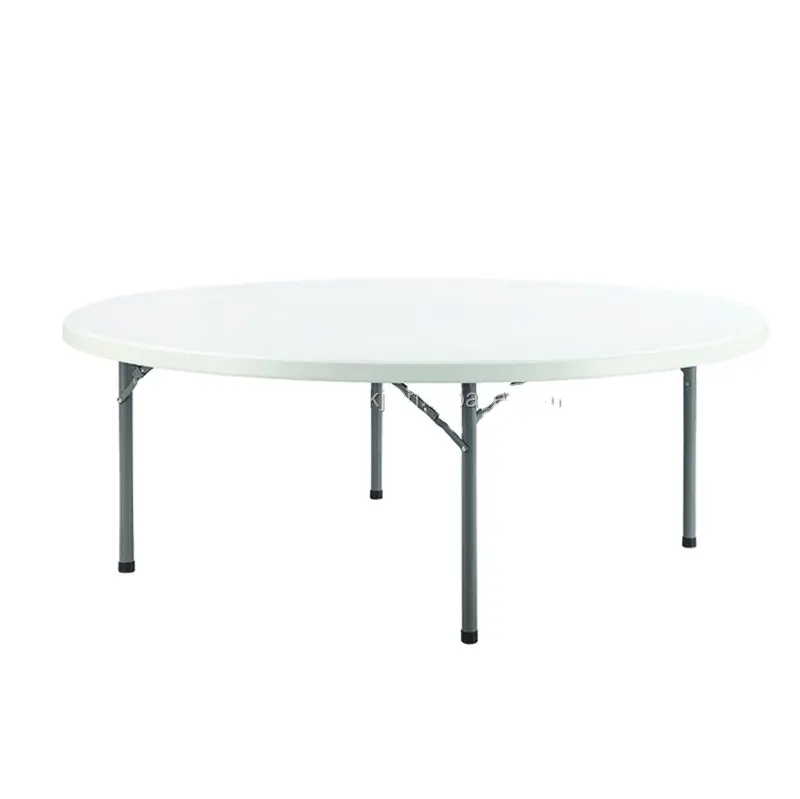 Table ronde pour mariage, fête, 5 pieds table ronde pliante en plastique, table ronde pliante en plastique bon marché