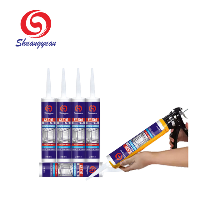 All-Purpose Neutral Silicone Sealant - Weatherproof High Strength Sealant for Construction & Daily Use
