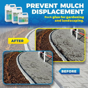 Adhesivo para Mulch para Paisajismo, para Grava, Piedras, Madera y Corteza, Mejorado y de Larga Duración, No se Obstruye Fácilmente, para Jardín y Patio - Product Image 3
