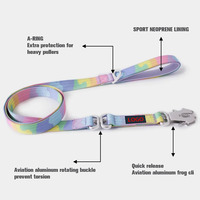 Correa y Collar Tácticos para Mascotas con Hebilla de Liberación Rápida de Aluminio Aeronáutico Duradero, Personalizados por el Fabricante con Impresión Personalizada