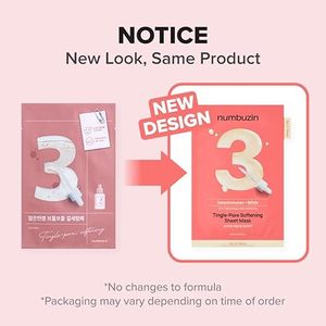 Masque en tissu purifiant et nettoyant en profondeur pour les pores n°3 - Traitement éclaircissant anti-points noirs à l'ash volcanique et aux AHA - Product Image 5