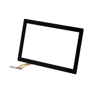 Touch screen capacitivo proiettato con vetro antivandalo da 3mm kit di sovrapposizione USB taiwan da 15.6 pollici