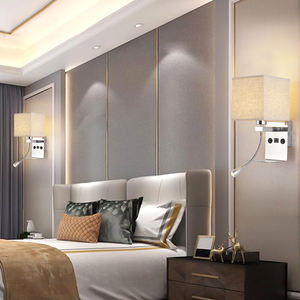 Nouveau Style LED USB chambre maison applique luminaires américain blanc style moderne simple restaurant - Product Image 3