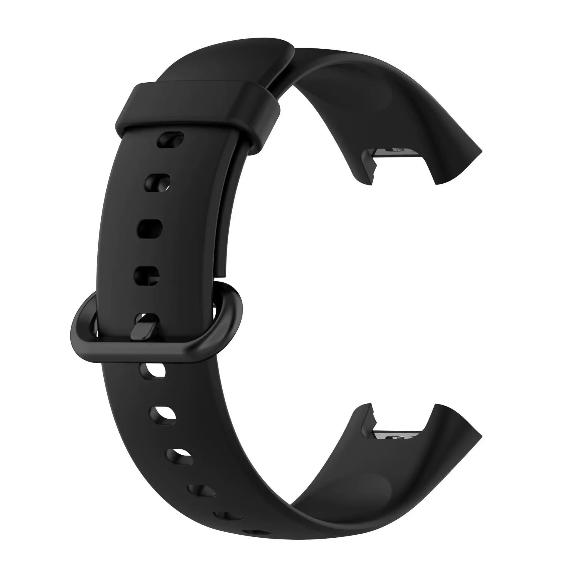 Penggantian Baru Jam Tangan Pintar Tali Silikon untuk Xiaomi Mi Watch 2 Lite/Redmi Watch 2 Lite Mode Olahraga Tali Jam Hitam Merah