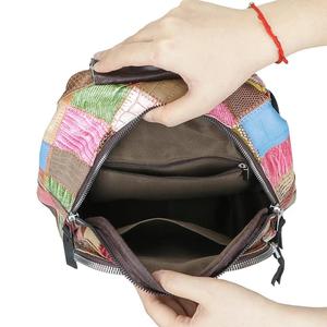 กระเป๋าเป้สะพายหลัง AndoBag Retro สีสันสดใสสำหรับผู้หญิง กระเป๋าหนังแท้สะพายไหล่ กระเป๋าถือขนาดใหญ่ รุ่น 1865 - Product Image 5