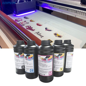 Encre DTF UV Kenteer 1000ml pour imprimante, encre d'impression textile 3D en relief pour film DTF TPU, encre imperméable pour badges - Product Image 1