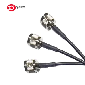 High Quality Low Loss N Male to N Male Coaxial Extension Cable RG 58 or LMR 200 for GPS Antenna Manufacturer's Price