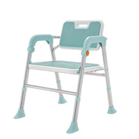 Chaise de douche moderne en alliage d'aluminium - Siège de bain mural et pliable OEM pour petite salle de bain