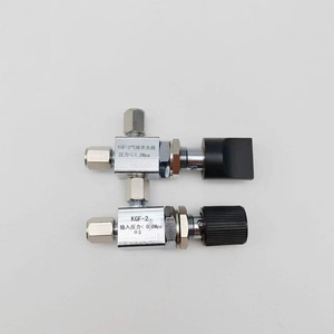 LJFLO KGF-01 วาล์วสวิตช์แก๊ส 2 มม. 3 มม. สแตนเลสสตีลความแม่นยำสูงอุปกรณ์เสริมโครมาโทกราฟี - Product Image 3