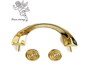 Poignées de cercueil H9015 en ABS de haute qualité en gros, accessoires funéraires en stock pour cercueil américain - Product Image 2