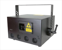 Projecteur laser d'animation P-RGB10W Goldenstar RGB 10W pour spectacle de lumière laser de scène