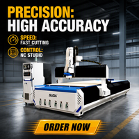Machine de gravure CNC professionnelle 1325 avec table à vide et changement d'outil automatique 7,5 kW