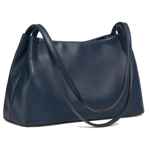 <b>Leather</b> <b>Purses</b> Handbags for Women Soft Genuine <b>Leather</b> Shoulder Hobo Bags with Open Closure Summer/Winter 8L Chains Daily Use - Product Image 2
