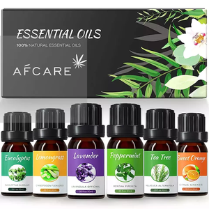 Ensemble Cadeau personnalisé de haute qualité 100% à base de plantes aromathérapie huile essentielle de soin de la peau pour la peau comprenant des graines de thé au romarin Rose - Product Image 6