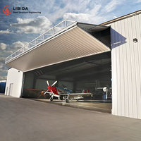 Meilleur prix Construction préfabriquée à ossature en acier industriel Hangar pour grands avions à vendre par LIBIDA