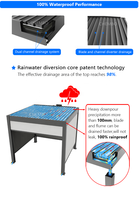 Pergola Bioclimatique Intelligente Extérieure Système de Toit à Lames Orientables Motorisées en Aluminium Gazebo sur Mesure Durable