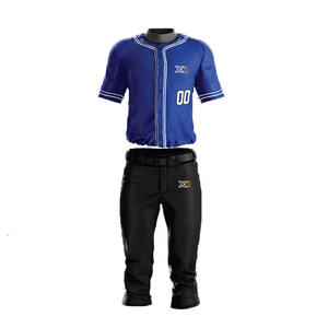 Servicio ODM y OEM directo de fábrica con el mejor material con el nuevo modelo de uniformes de béisbol - Product Image 2