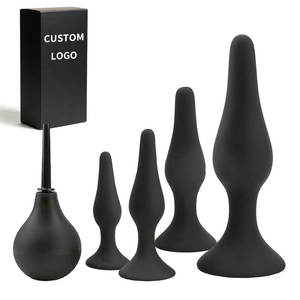 AITT Plugs anaux personnalisés pour l'entraînement <span class=keywords><strong>anal</strong></span>, Plugs anaux épaissis à billes, Masseur de prostate, Jouets sexuels pour adultes - Product Image 1