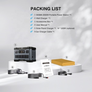 Stazione di Alimentazione Portatile Senci <span class=keywords><strong>1500W</strong></span>, Generatore Solare LiFePO4 2400W 2000W, Alimentazione di Backup 5000W 5kW - Product Image 6